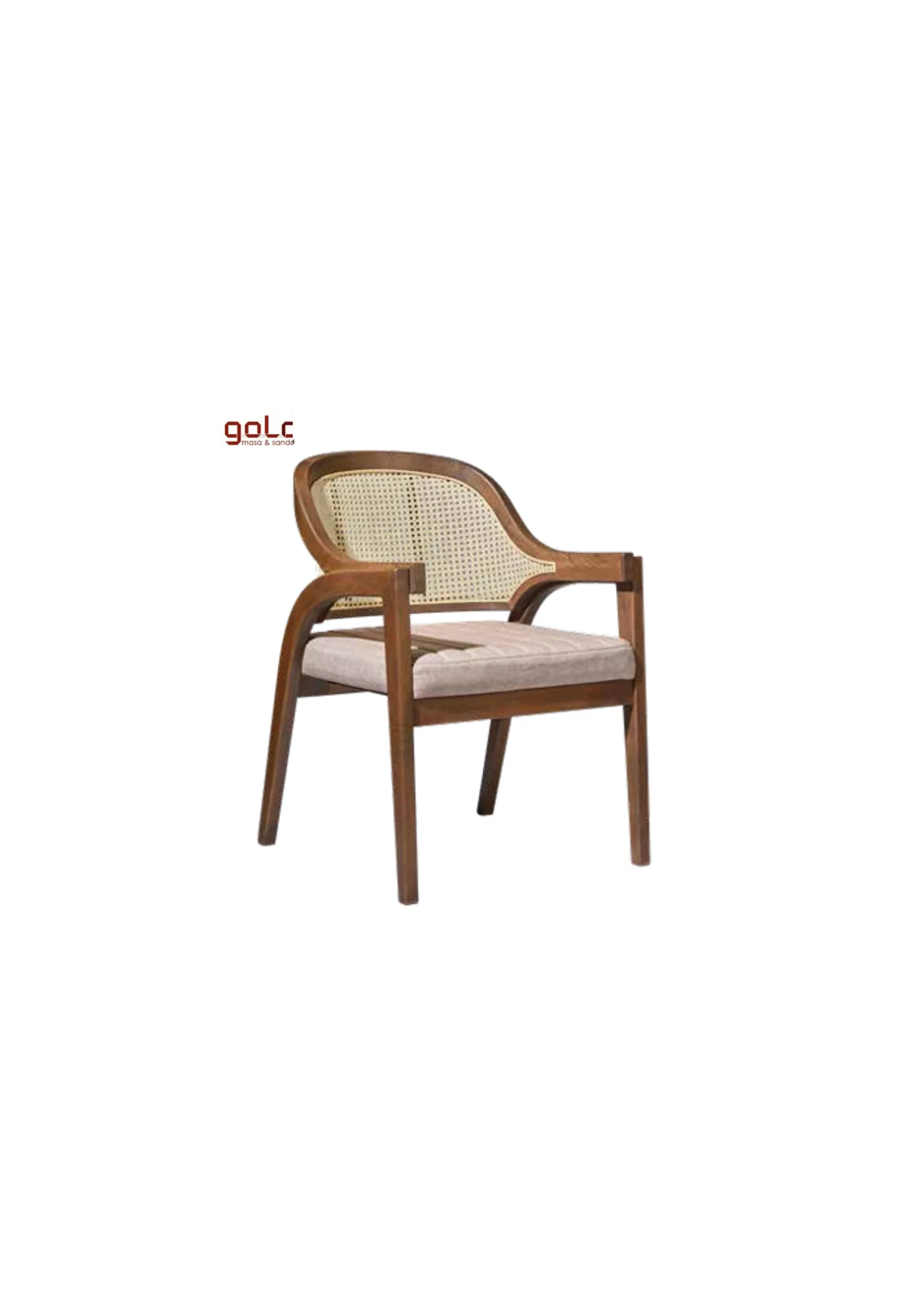 Rattan Arkalı Berjer